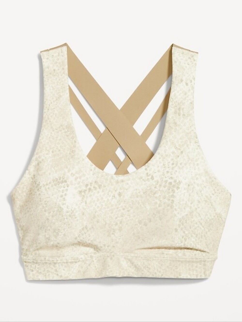 NWT OLD NAVY XL Medium Support PowerSoft Cross-Strap Sports Bra